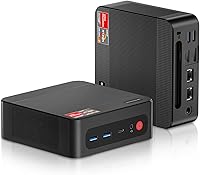 BOSGAME P4 Mini Gaming PC AMD Ryzen 7 5700U 16GB RAM 512GB SSD — image 1