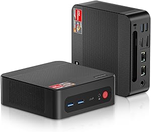 BOSGAME P4 Mini Gaming PC AMD Ryzen 7 5700U 16GB RAM 512GB SSD Review