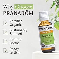 Pranarom Organic Peppermint Essential Oil 30mL — image 7