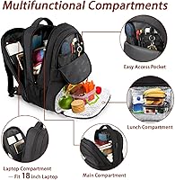 MATEIN 18-Inch Laptop Backpack with Cooler — image 3