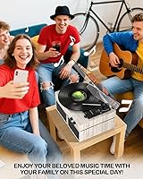 TANLANIN TE-003GW Vintage Bluetooth Turntable — image 9