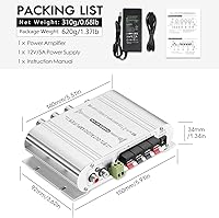 Douk Audio Mini HiFi Stereo 2.1 Channel Audio Amplifier — image 9