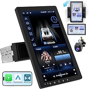 Haudio 10.1″ Rotatable Touch Screen Car Stereo Single Din Review