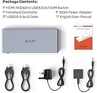 Alxum 2-in-1 USB A HDMI KVM Switch — image 8