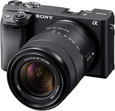 Sony Alpha a6400 Mirrorless Camera with 18-135mm Lens