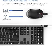 Vssoplor Wireless Keyboard and Mouse Combo — image 2