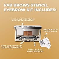 Fab Brows Duo Eyebrow Kit Dark Brown — image 4