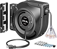 DEWENWILS 75FT Extension Cord Reel — image 1