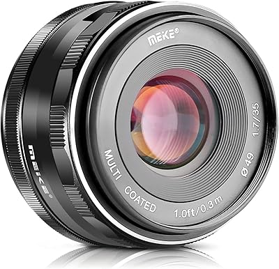 Meike 35mm f/1.7 Manual Focus Lens for Fujifilm X-Mount