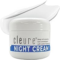 Cleure Hyaluronic Acid & Shea Butter Anti-Aging Night & Day Cream Set for Sensitive Skin — image 1