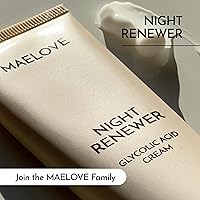 MAELOVE Night Renewer Night Cream with 10% Glycolic Acid for Sensitive Skin — image 7