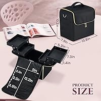 Yueieoun Large Travel Makeup Train Case — image 6