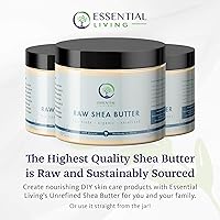 Essential Living Unrefined Shea Butter 16oz — image 2