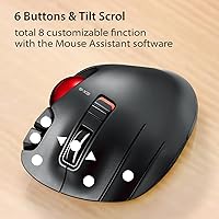 ELECOM EX-G Left Handed Trackball Mouse — image 4