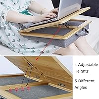 SUMISKY Adjustable Lap Desk with Cushion for Laptops up to 15.6 Inch — image 5