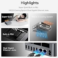 Beelink EQR6 Mini PC, AMD Ryzen 5 6600U, 32GB RAM, 500GB SSD — image 2