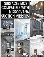 MIRRORVANA Fogless Shower Mirror with Upgraded Suction, 8″ x 7″ — image 7