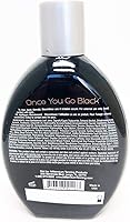 Millennium Tanning Once You Go Black Bronzer Tanning Lotion 13.5oz — image 2
