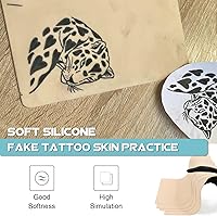 WZPB Tattoo Skin with Transfer Paper Kit - 20Pcs Practice Skin + 20Pcs Transfer Paper — image 2