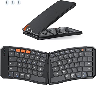 MEETION K9880 Foldable Bluetooth Keyboard
