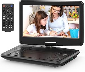 SQQBZZ 12.5-inch Portable DVD Player Review
