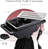 Faquenc Nail Table with Dust Collector — image 4