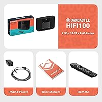 Oakcastle HIFI100 Compact Home Stereo System — image 7