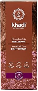 Khadi Light Brown Natural Hair Color 3.5oz Review