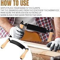 WILLBOND 5 Inch Draw Shave Knife Set — image 5