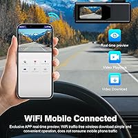 Aquota C5 Dual Dash Cam Front and Rear 2K+1080P — image 5