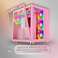 Apevia Prism-Elite-PK Gaming PC Case — image 2
