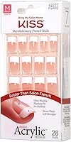 Kiss Salon Acrylic French Kit Sugar Rush Medium (6 Pack) — image 3