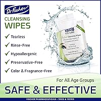 Dr. Fischer Eye Wipes - Hypoallergenic Eyelid Wipes (6 packs of 30 wipes) — image 4