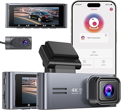 Sarmert M572 4K Dual Dash Cam