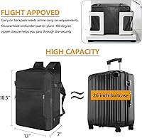 SUOCO Travel Backpack with Vacuum Bag 60L — image 3