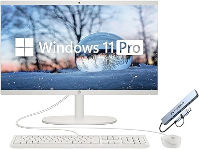 HP 21.5″ All-in-One Desktop (64GB RAM, 2.5TB Storage)