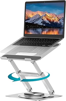 Lifelong 360 Rotating Ergonomic Laptop Stand