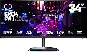 Cooler Master GM34-CWQA 34” ARGB Curved Monitor Review