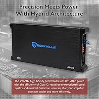 Rockville dB55 4000W 5-Channel Car Amplifier — image 3