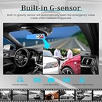 NHOPEEW 4.5 Inch Rear View Mirror Camera with 64GB TF Card — image 3