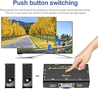 JideTech 2-Port USB VGA KVM Switch — image 6