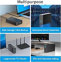 GODO 2.5 inch Dual Bay RAID Enclosure, 16TB Max Capacity — image 7