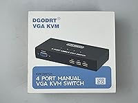DGODRT 4-Port VGA USB KVM Switch — image 7