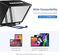 NEEWER X14 Teleprompter with RT-110 Remote & App Control — image 7