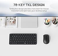 Rapoo 9050S Multi-Device Wireless Keyboard and Mouse Combo — image 3