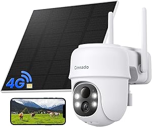 Cinnado B6 4G LTE Cellular Security Camera Review