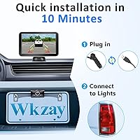 Wkzay V29 Wireless Backup Camera for Trucks — image 3