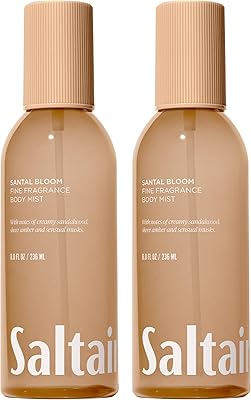 Saltair Body Mist 2 Pack - Santal Bloom, 2x 8oz