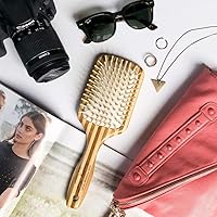 Olivia Garden Healthy Hair Eco-Friendly Bamboo Ionic Massage Hair Brush HH-4 (Paddle Large) — image 7