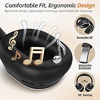 MMWOWARTS H2 Hybrid Active Noise Cancelling Bluetooth Headphones — image 3